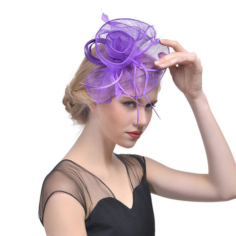 Image of Wedding Tea Party Cocktail Fascinator - Itopfox