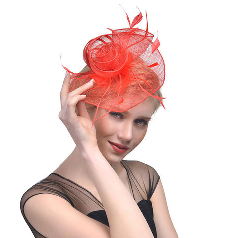 Image of Wedding Tea Party Cocktail Fascinator - Itopfox