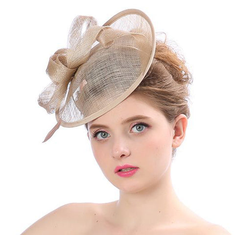 Pill Hat Fascinator Wedding Headwear - Itopfox