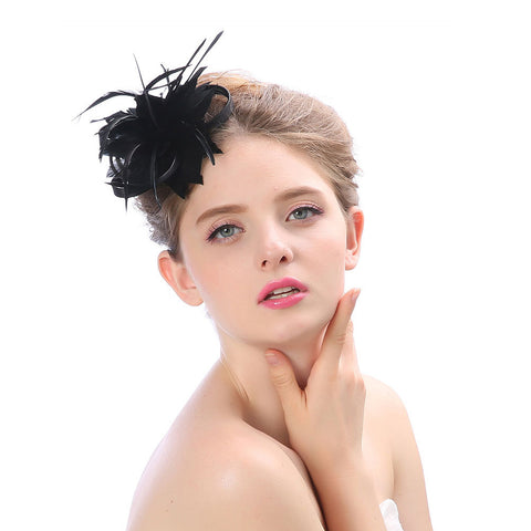 Image of Cocktail Bridal Fascinator Hat - Itopfox