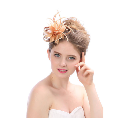 Image of Cocktail Bridal Fascinator Hat - Itopfox