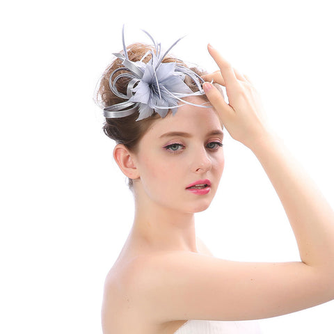 Image of Cocktail Bridal Fascinator Hat - Itopfox