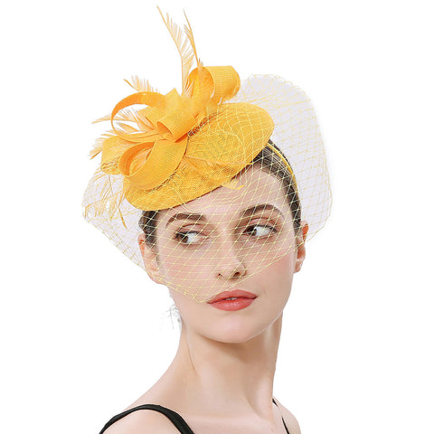 Image of Royal Banquet Fascinators Derby Hat - Itopfox