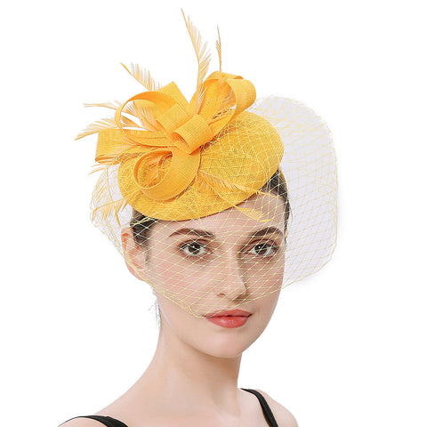 Image of Royal Banquet Fascinators Derby Hat - Itopfox