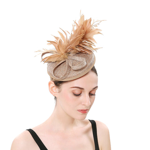 Image of Cocktail Tea Party Fascinators Hat - Itopfox