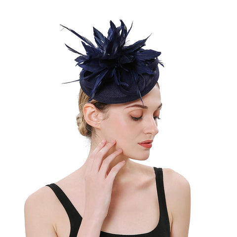 Image of Cocktail Tea Party Fascinators Hat - Itopfox