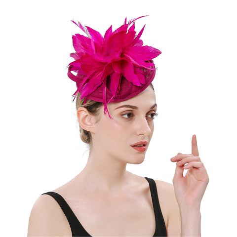 Image of Cocktail Tea Party Fascinators Hat - Itopfox