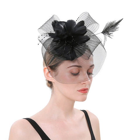 Image of Fascinators Wedding Party Hat - Itopfox