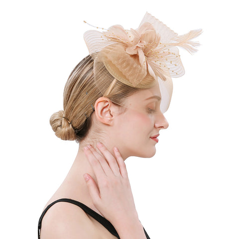 Image of Fascinators Wedding Party Hat - Itopfox