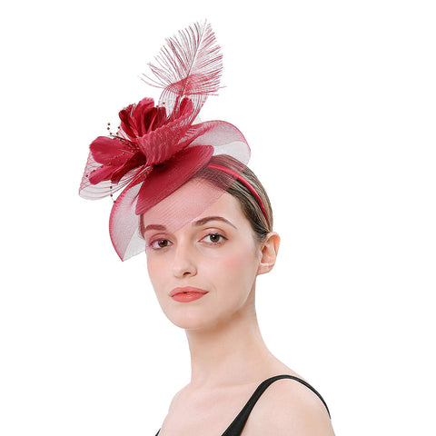 Image of Fascinators Wedding Party Hat - Itopfox