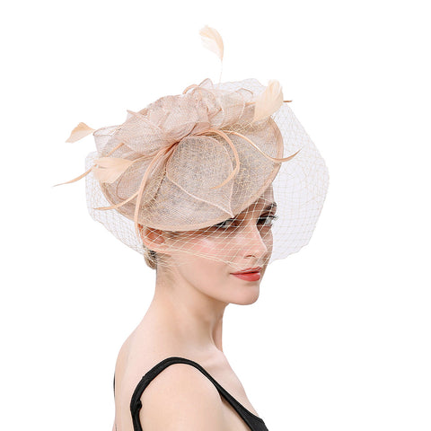 Image of Cocktail Tea Party Fascinators Hat - Itopfox