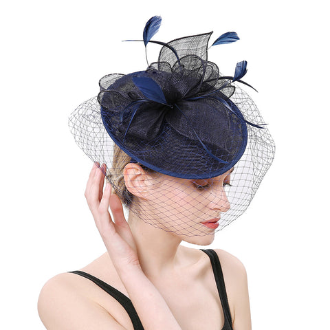 Image of Cocktail Tea Party Fascinators Hat - Itopfox