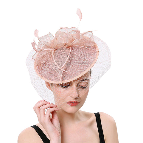 Image of Cocktail Tea Party Fascinators Hat - Itopfox