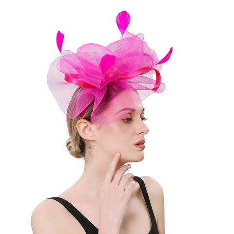 Image of Fascinators Wedding Party Hat - Itopfox
