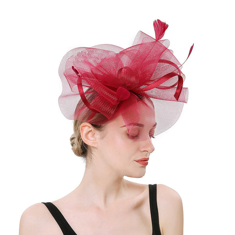 Image of Fascinators Wedding Party Hat - Itopfox