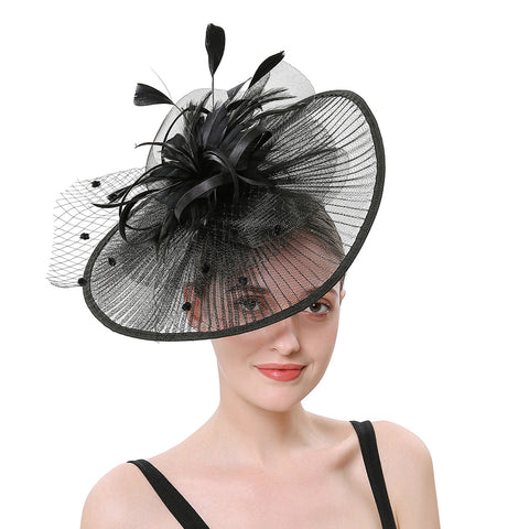 Veil Mesh  Fascinator Hat - Itopfox