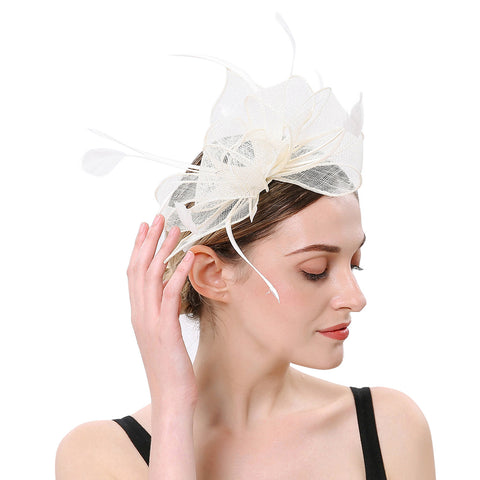 Image of Tea Party Derby Fascinators Hat - Itopfox