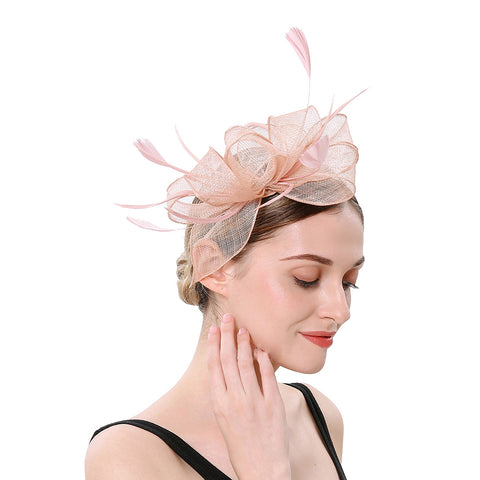 Image of Tea Party Derby Fascinators Hat - Itopfox