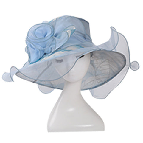 Image of Organza Church Kentucky Derby Hat - Itopfox