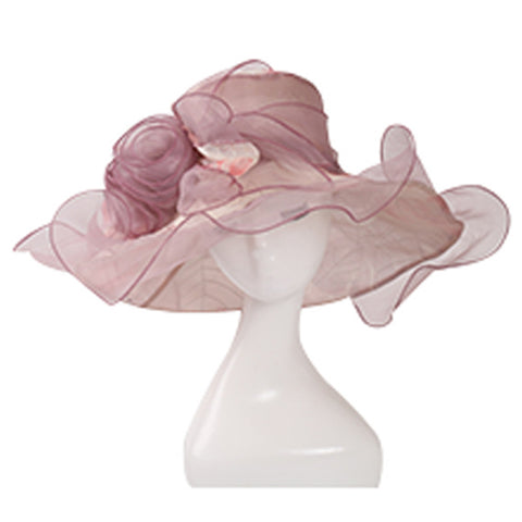 Image of Organza Church Kentucky Derby Hat - Itopfox