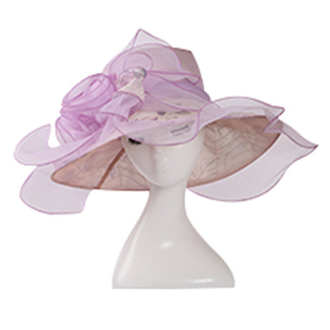 Image of Organza Church Kentucky Derby Hat - Itopfox
