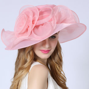 Organza Tea Party Kentucky Derby Hat - Itopfox