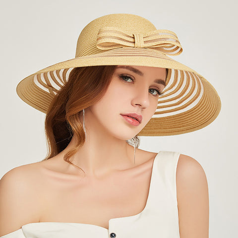 Image of Foldable Floppy Beach Cloche Hat - Itopfox