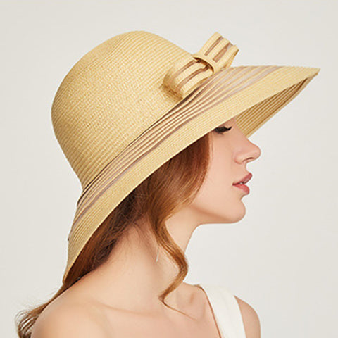 Image of Foldable Floppy Beach Cloche Hat - Itopfox