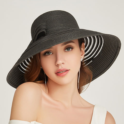 Image of Foldable Floppy Beach Cloche Hat - Itopfox