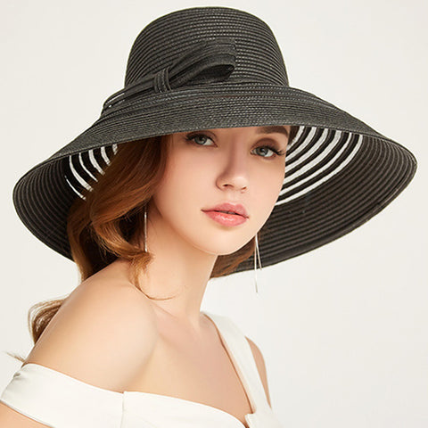 Image of Foldable Floppy Beach Cloche Hat - Itopfox