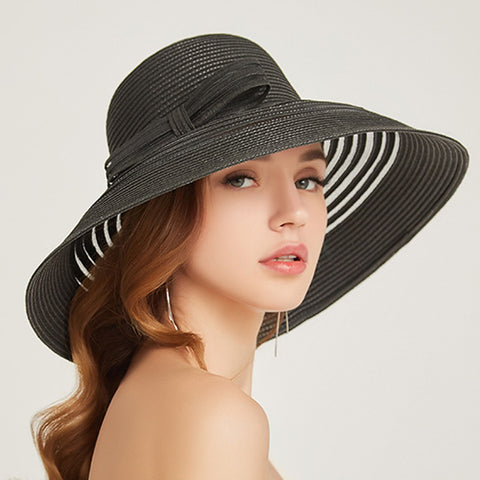 Image of Foldable Floppy Beach Cloche Hat - Itopfox
