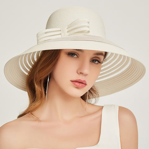 Image of Foldable Floppy Beach Cloche Hat - Itopfox