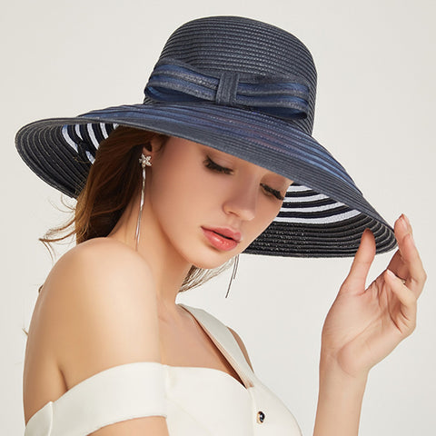 Image of Foldable Floppy Beach Cloche Hat - Itopfox