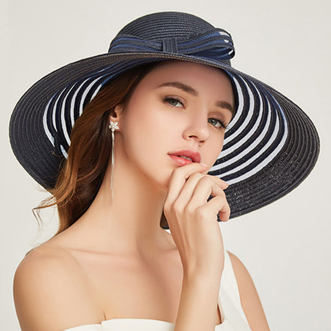 Image of Foldable Floppy Beach Cloche Hat - Itopfox