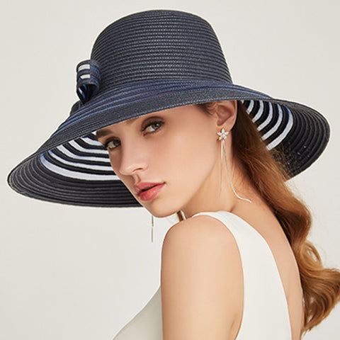 Image of Foldable Floppy Beach Cloche Hat - Itopfox