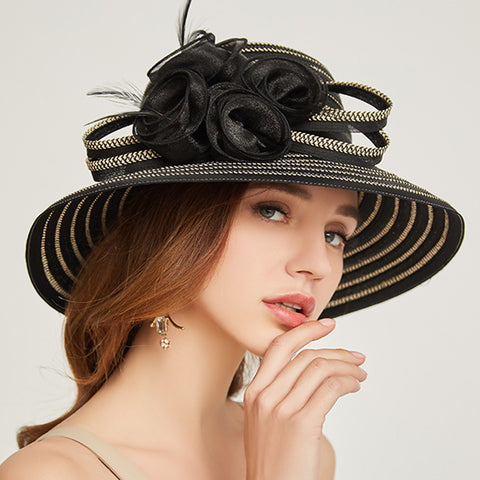 Image of Summer Beach Cloche Sun Hat - Itopfox