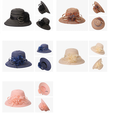 Image of Summer Beach Cloche Sun Hat - Itopfox