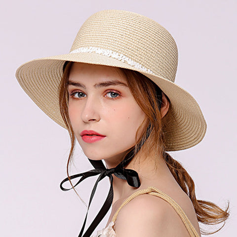 Image of Summer Foldable Fedoras Sun Hat - Itopfox