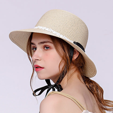 Image of Summer Foldable Fedoras Sun Hat - Itopfox