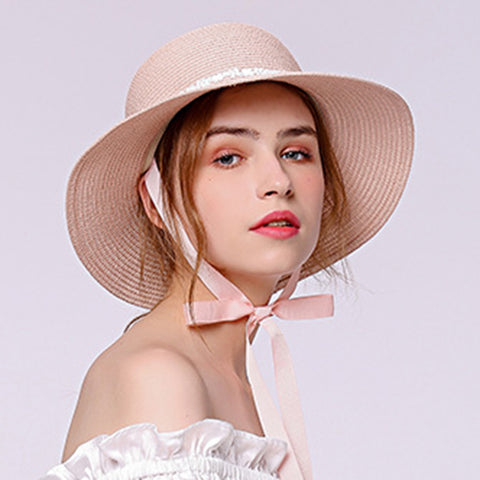 Image of Summer Foldable Fedoras Sun Hat - Itopfox