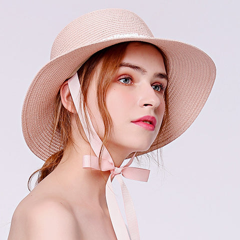 Image of Summer Foldable Fedoras Sun Hat - Itopfox