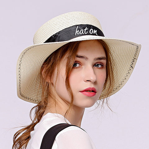 Image of Foldable Beach Fedoras Sun Hat - Itopfox