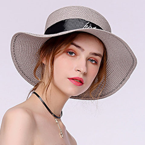 Image of Foldable Beach Fedoras Sun Hat - Itopfox