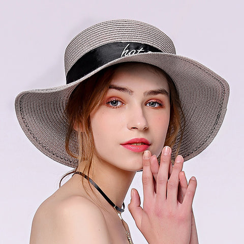 Image of Foldable Beach Fedoras Sun Hat - Itopfox