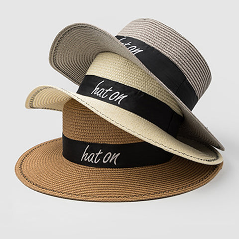 Image of Foldable Beach Fedoras Sun Hat - Itopfox