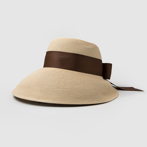 Image of Bowknot Beach Cloche Sun Hat - Itopfox