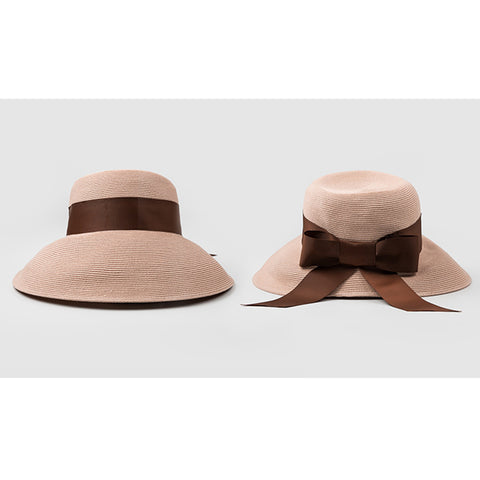 Image of Bowknot Beach Cloche Sun Hat - Itopfox