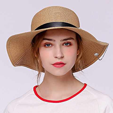 Image of Big Brim Summer Sun Hat - Itopfox