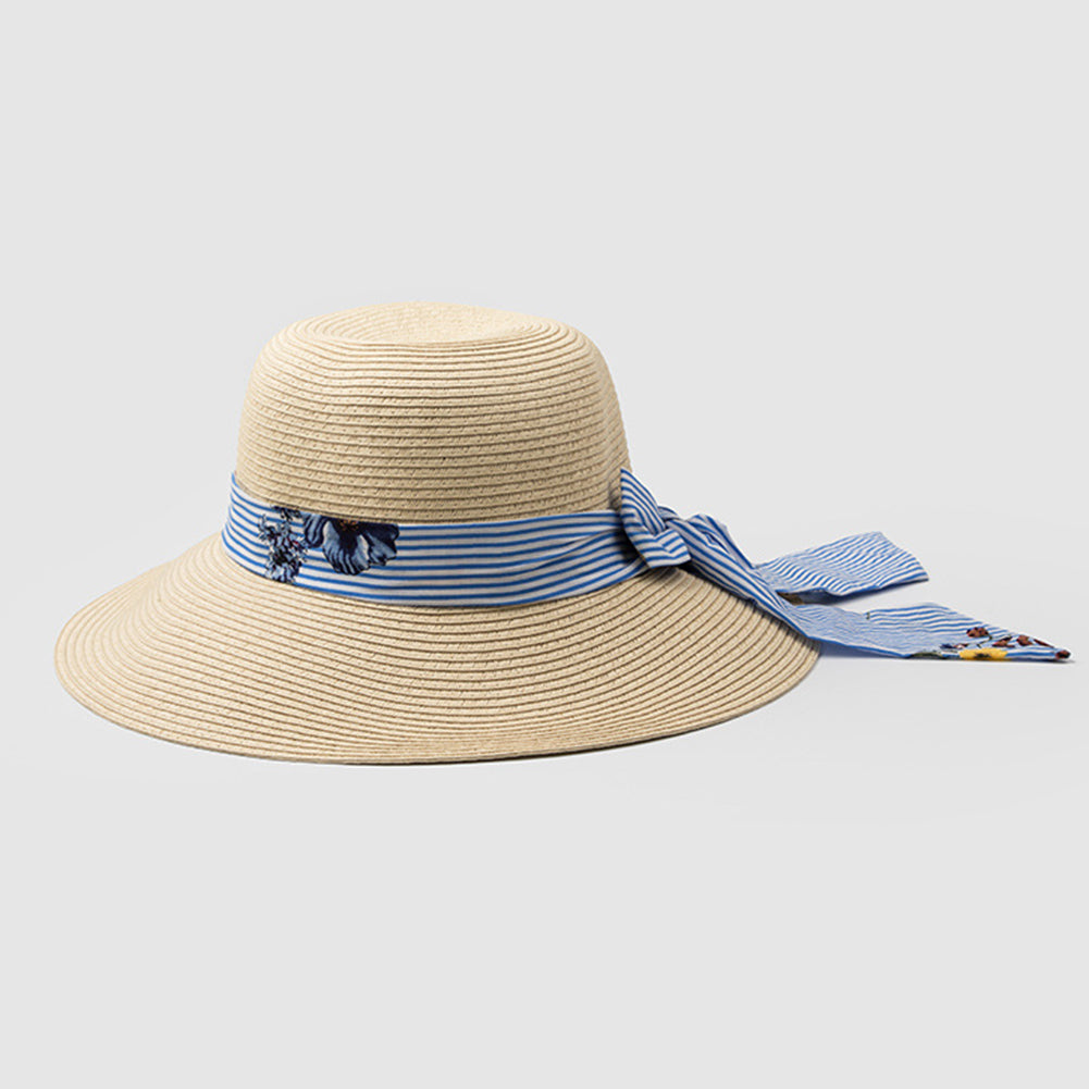 Wide Brim Beach Sun Hat - Itopfox