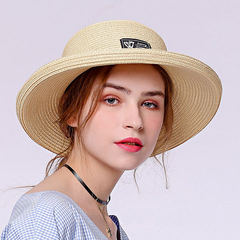 Image of Foldable Roll-Up Fedoras Sun Hat - Itopfox